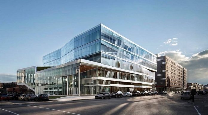 École de technologie supérieure (ÉTS) Montréal by Menkès Shooner Dagenais LeTourneux Architectes : Photo © Stéphane Brugger