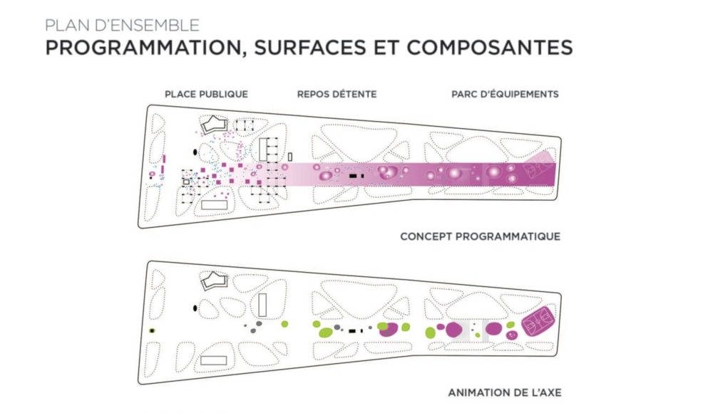 Program, surfaces and components : Photo credit © NIPPAYSAGE