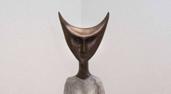 Leonora Carrington, Escultura en bronce, Tamborilera : Fotografía © Leonora Carrington