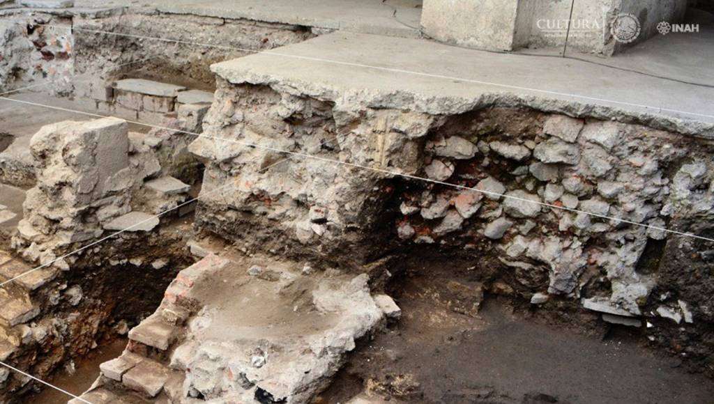 Arqueólogos del PAU, localizaron los restos de la principal cancha de Juego de Pelota de Tenochtitlan : Foto © PAU-INAH