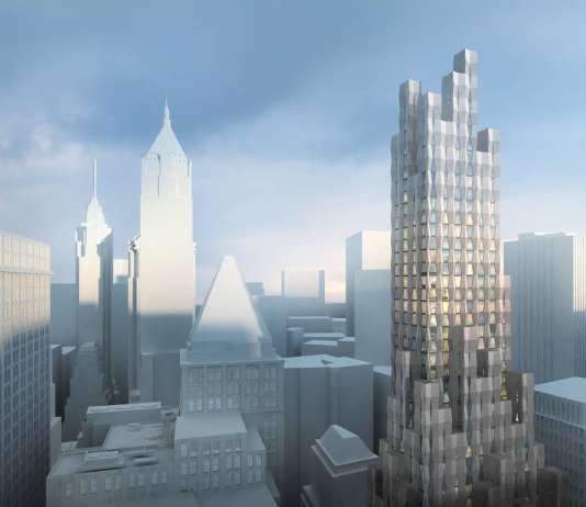 New(er) York - One Wall Street : Render © Hollwich Kushner