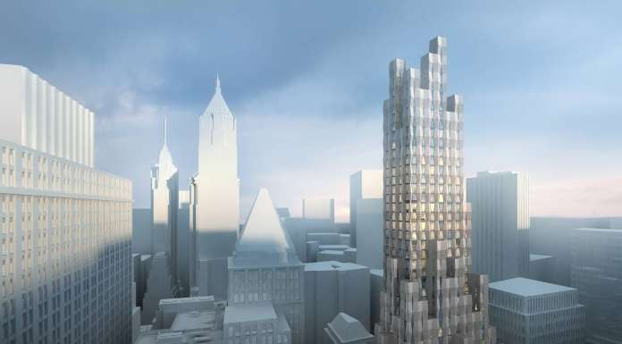 New(er) York - One Wall Street : Render © Hollwich Kushner