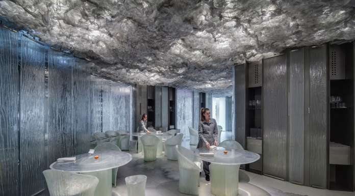 ENIGMA restaurante, Barcelona, España : Photo credit © Neolith® by TheSize